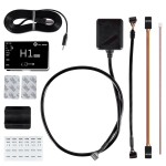 FLY Wing H1 RC GPS Helicopter Flight Controller Dual GPS Module Voltage Test 6CH Flybarless Gyro System for FW450L RC UAV Drone